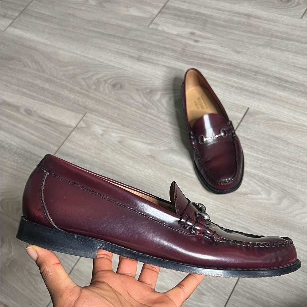 G.H. Bass & Co. Dark Brown Leather Loafers (10.5)